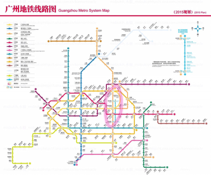 广州地铁3号线路图全新详解，城市脉络的延伸与解读说明