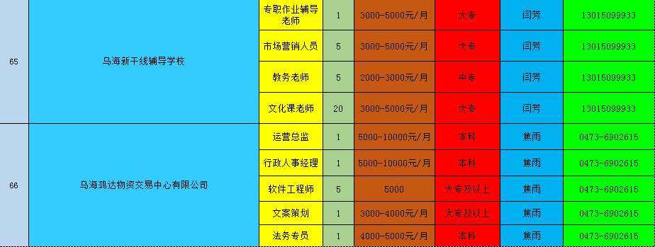 乌海市最新招聘动态，探寻职业发展绿色通道与招聘评估执行报告